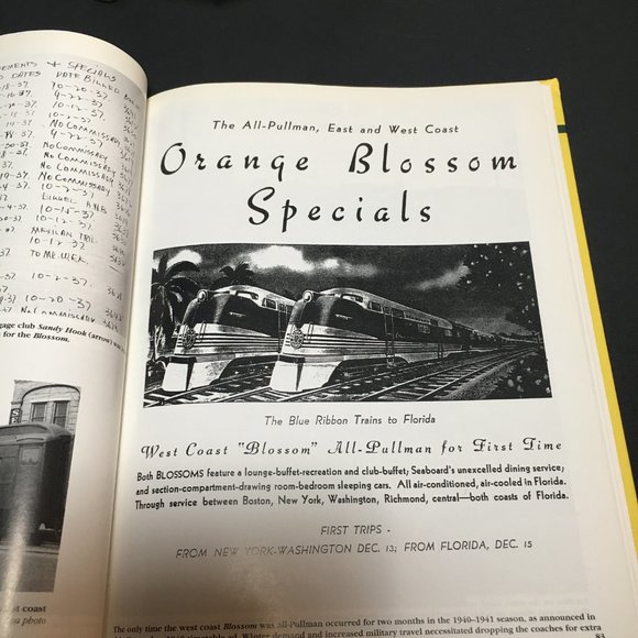 Vintage Collectible Signed and Autographed Train Book.  Great father gift idea - Picture 14 of 16